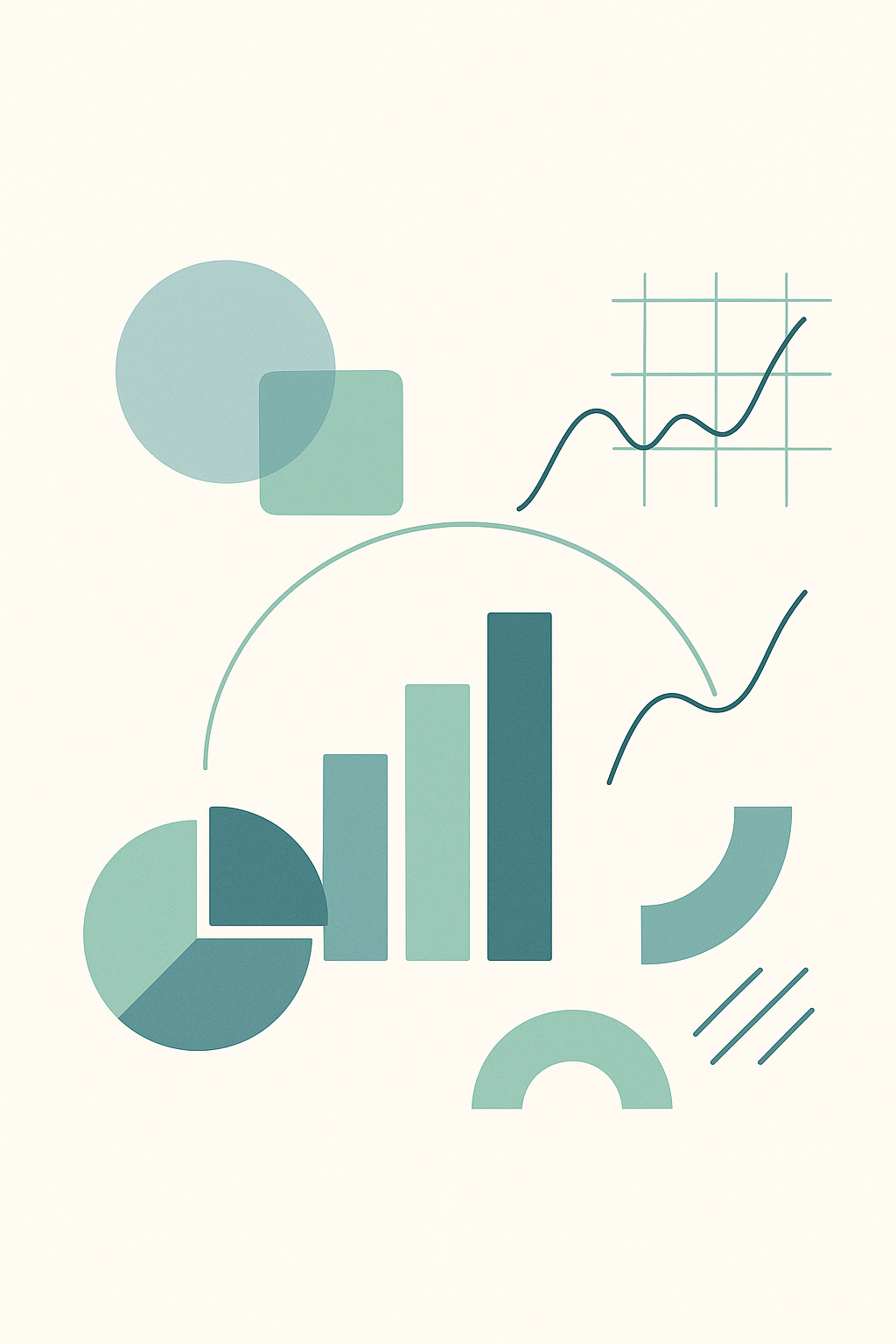 Ilustración abstracta de consultoría financiera